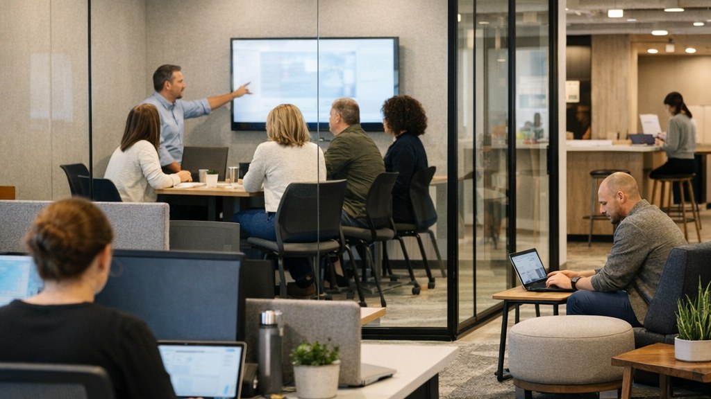The Office Is Being Remade After the Hybrid Work Experiment